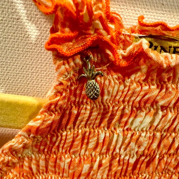 Hawaiian Coral girls dress 1-2yr - Picture 2 of 5